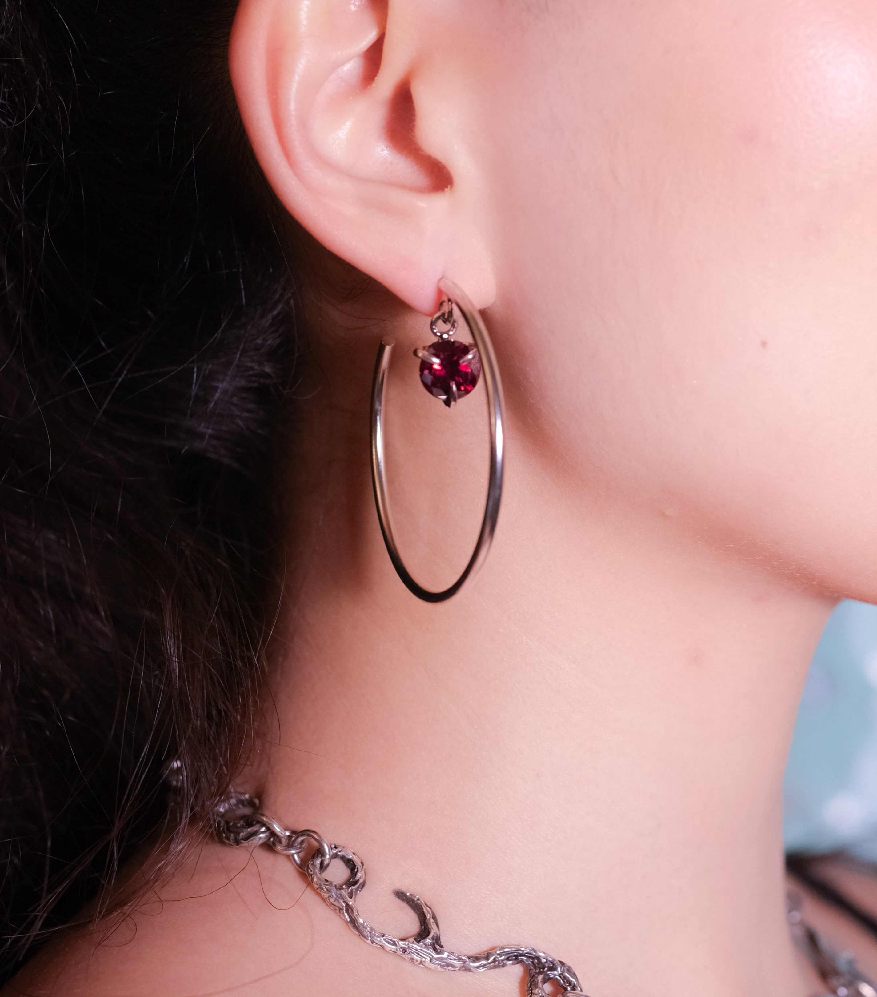 Gem Hoops (Pre-order)